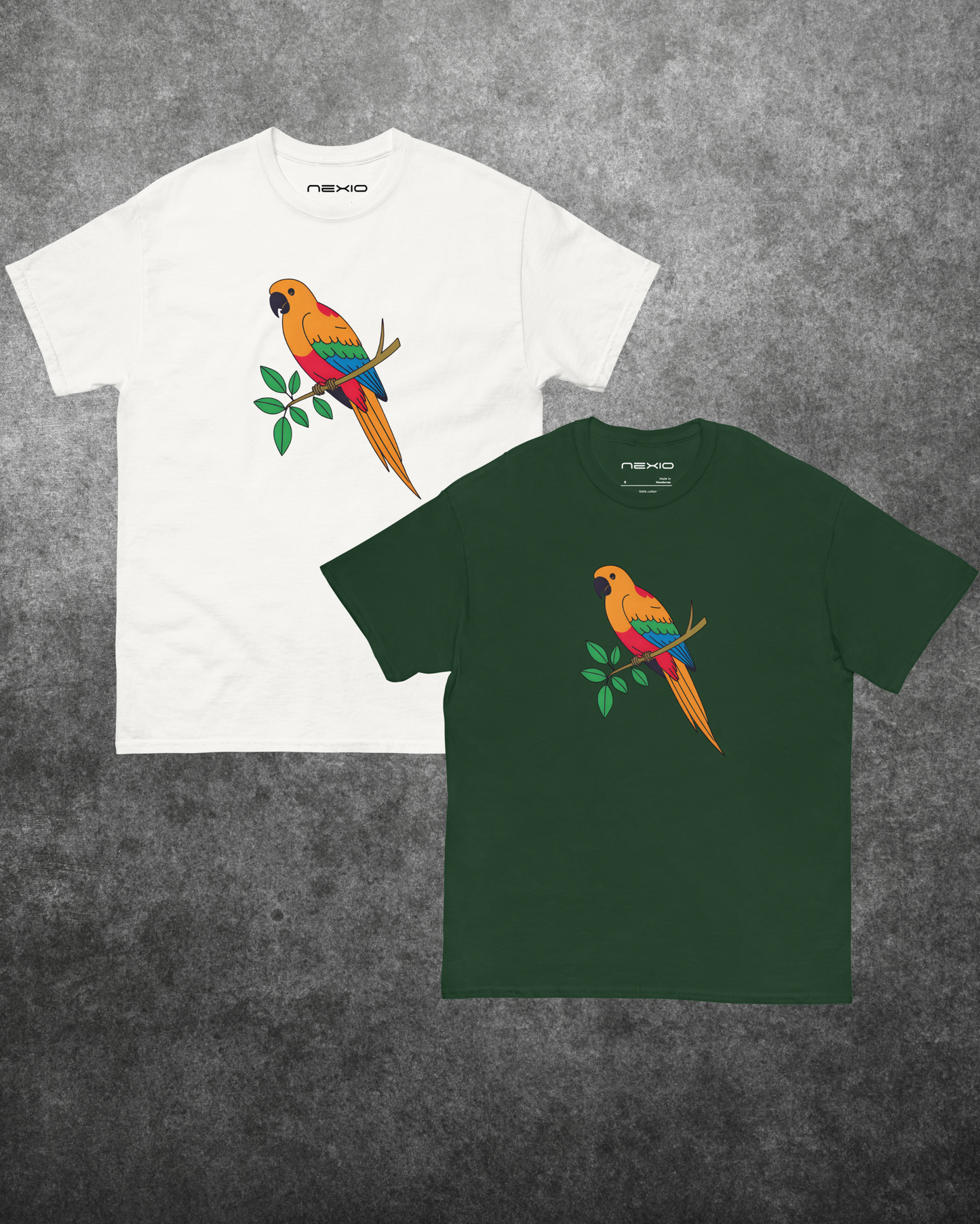 Tropical Parrot – Vibrant Nature T-Shirt